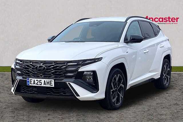 Hyundai TUCSON 1.6T Hybrid N Line 5dr Auto White