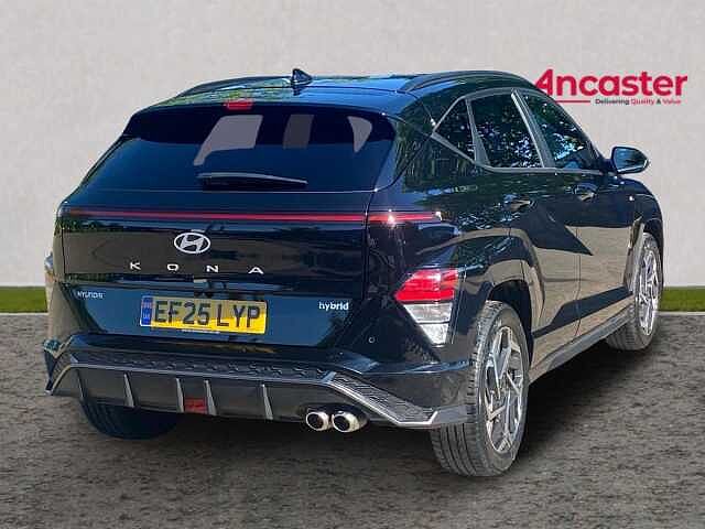 Hyundai KONA 1.6 Hybrid 129 N Line 5dr DCT Black