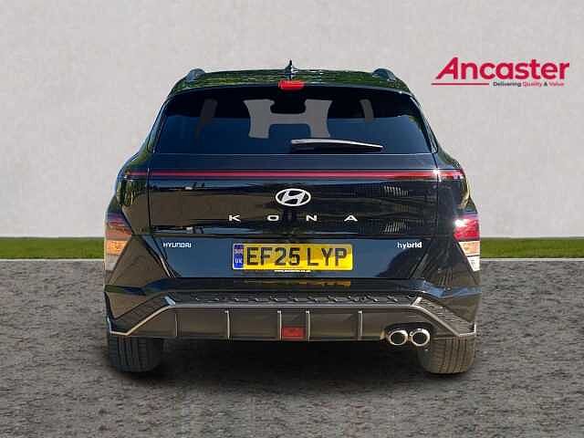 Hyundai KONA 1.6 Hybrid 129 N Line 5dr DCT Black
