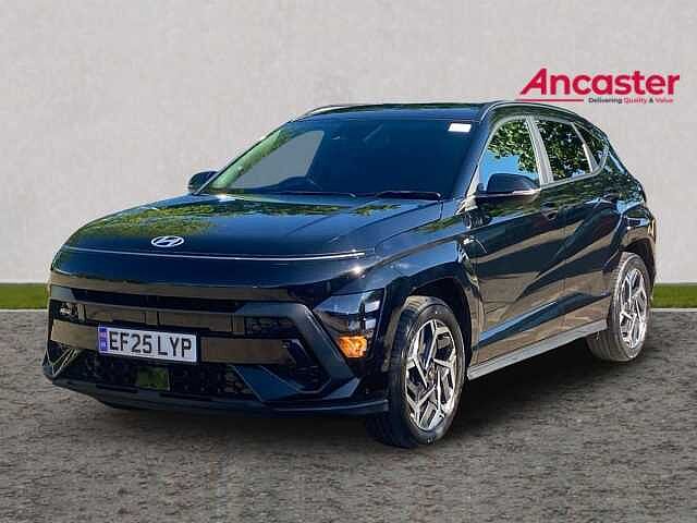 Hyundai KONA 1.6 Hybrid 129 N Line 5dr DCT Black