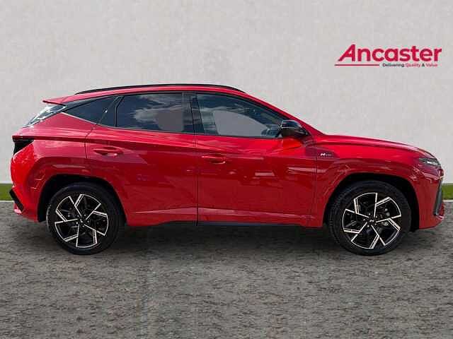 Hyundai TUCSON 1.6T Hybrid N Line S 5dr Auto Red