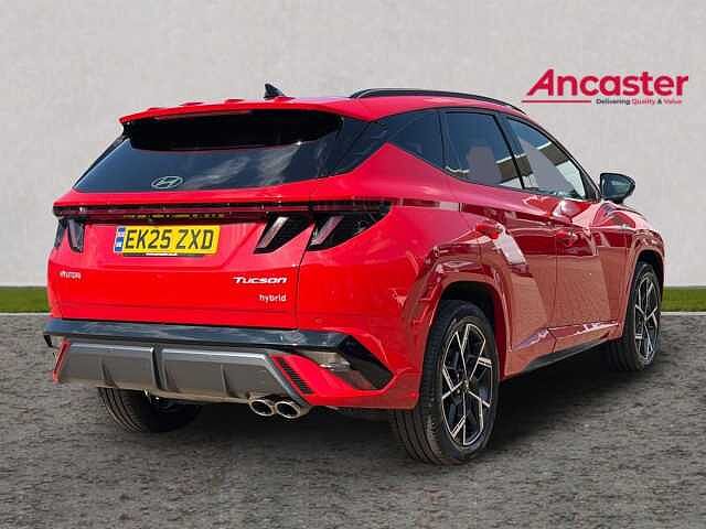 Hyundai TUCSON 1.6T Hybrid N Line S 5dr Auto Red