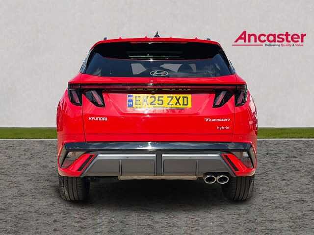 Hyundai TUCSON 1.6T Hybrid N Line S 5dr Auto Red