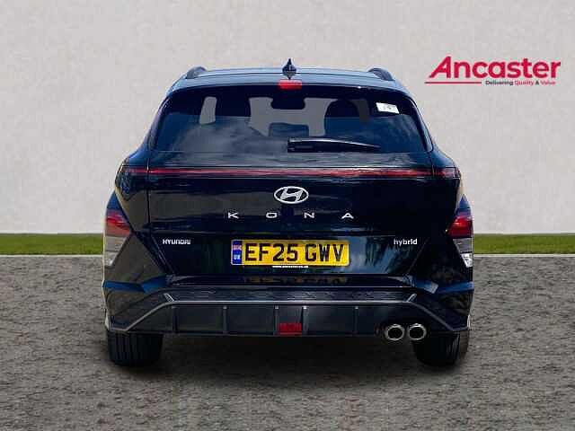 Hyundai KONA 1.6 Hybrid 129 N Line 5dr DCT Black