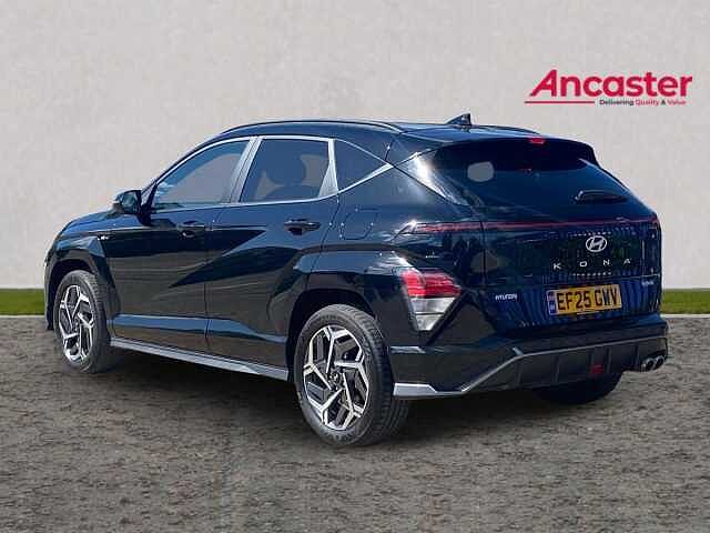 Hyundai KONA 1.6 Hybrid 129 N Line 5dr DCT Black