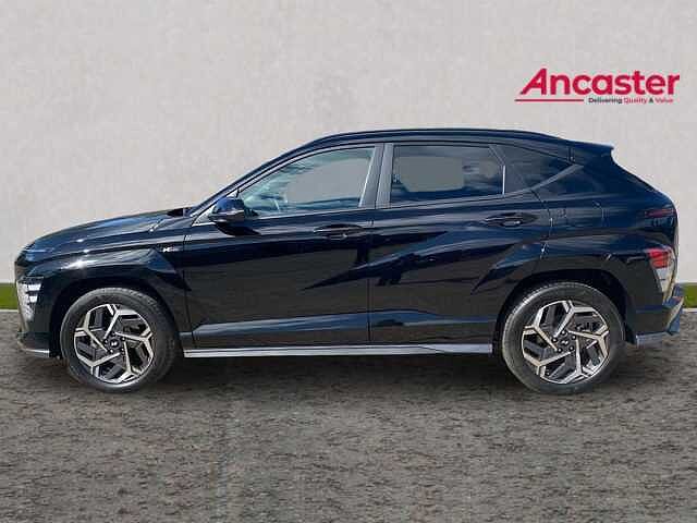 Hyundai KONA 1.6 Hybrid 129 N Line 5dr DCT Black
