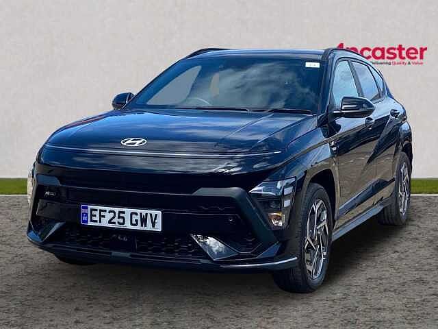 Hyundai KONA 1.6 Hybrid 129 N Line 5dr DCT Black