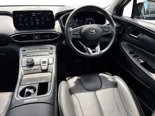 Hyundai SANTA FE 1.6 TGDi Hybrid Ultimate 5dr Auto arl - Abyss black