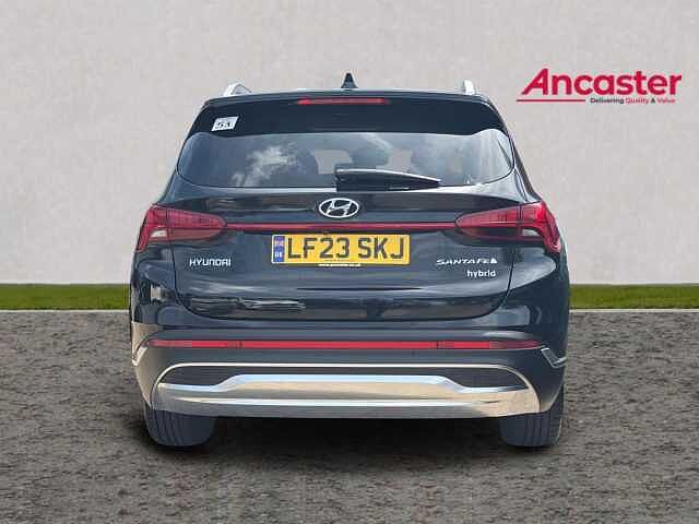 Hyundai SANTA FE 1.6 TGDi Hybrid Ultimate 5dr Auto arl - Abyss black