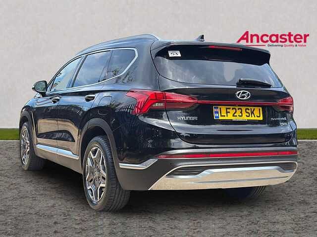 Hyundai SANTA FE 1.6 TGDi Hybrid Ultimate 5dr Auto arl - Abyss black