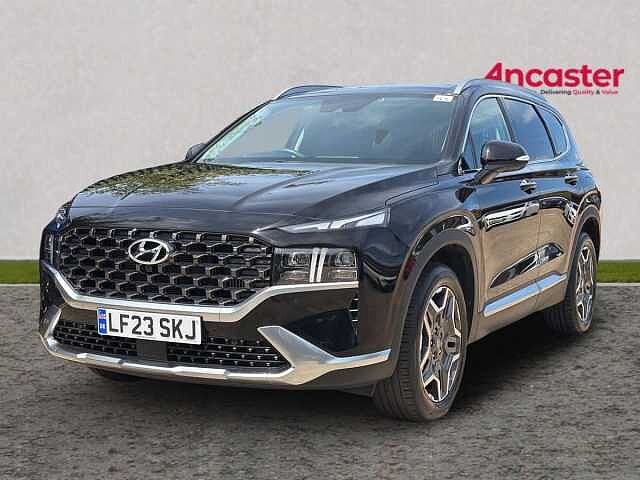 Hyundai SANTA FE 1.6 TGDi Hybrid Ultimate 5dr Auto arl - Abyss black