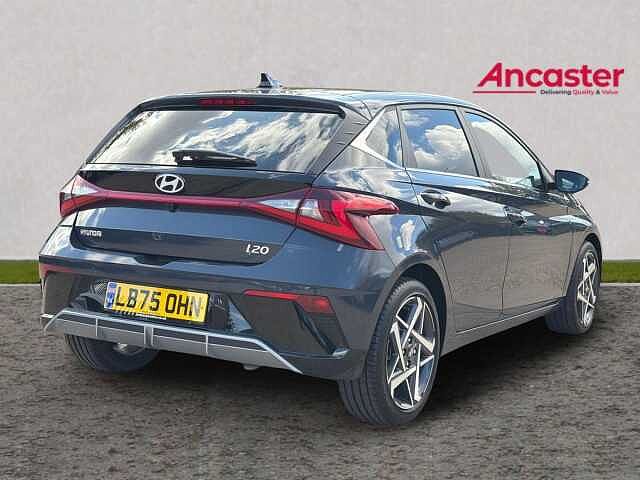 Hyundai I20 1.0T GDi Ultimate 5dr DCT Pearl - Aurora grey