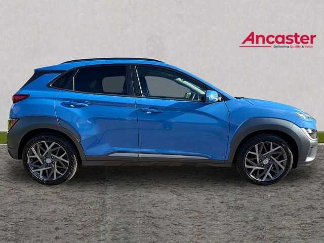Hyundai KONA 1.6 GDi Hybrid Premium 5dr DCT Dive blue