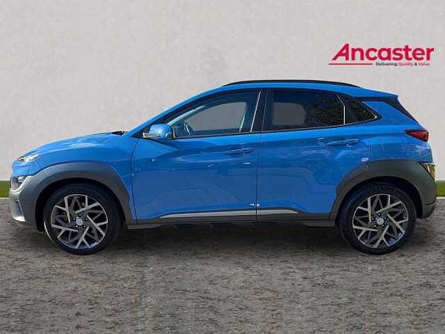 Hyundai KONA 1.6 GDi Hybrid Premium 5dr DCT Dive blue