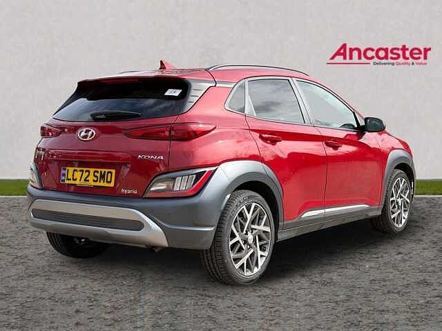 Hyundai KONA 1.6 GDi Hybrid Ultimate 5dr DCT Pearl - Pulse red