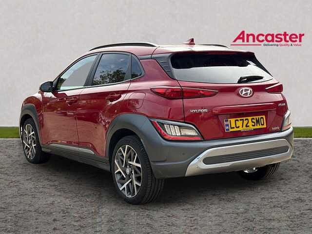 Hyundai KONA 1.6 GDi Hybrid Ultimate 5dr DCT Pearl - Pulse red