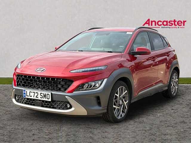 Hyundai KONA 1.6 GDi Hybrid Ultimate 5dr DCT Pearl - Pulse red