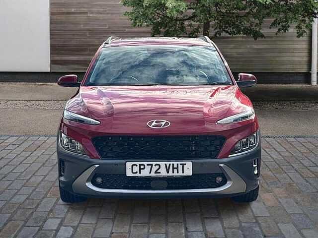 Hyundai KONA 1.6 h-GDi Ultimate SUV 5dr Petrol Hybrid DCT Euro 6 (s/s) (141 ps) Pulse Red
