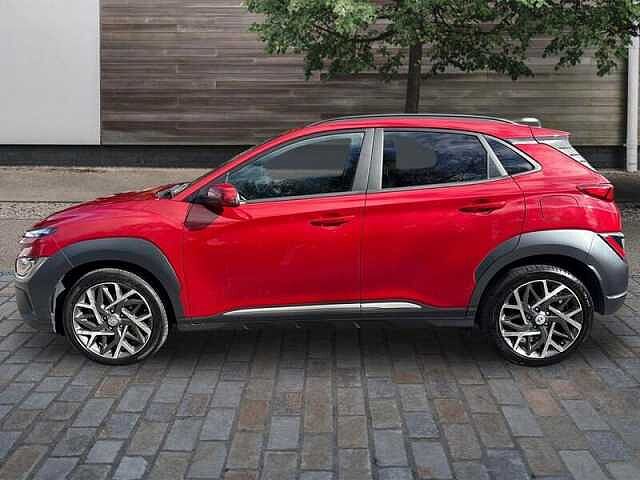 Hyundai KONA 1.6 h-GDi Ultimate SUV 5dr Petrol Hybrid DCT Euro 6 (s/s) (141 ps) Pulse Red