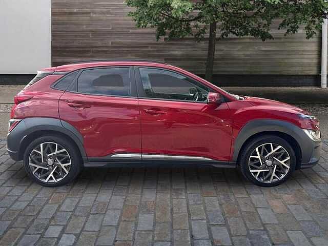 Hyundai KONA 1.6 h-GDi Ultimate SUV 5dr Petrol Hybrid DCT Euro 6 (s/s) (141 ps) Pulse Red