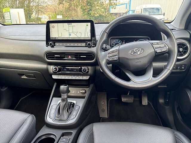 Hyundai KONA 1.6 h-GDi Ultimate SUV 5dr Petrol Hybrid DCT Euro 6 (s/s) (141 ps) Pulse Red