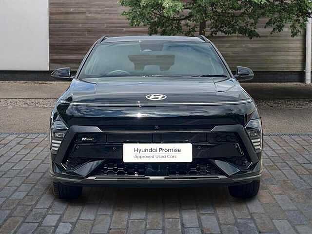Hyundai KONA 1.6 h-GDi N Line S SUV 5dr Petrol Hybrid DCT Euro 6 (s/s) (129 ps) Abyss Black