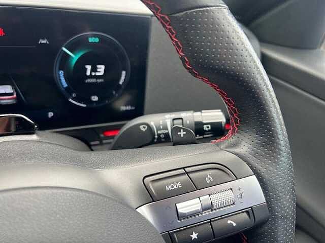 Hyundai KONA 1.6 h-GDi N Line S SUV 5dr Petrol Hybrid DCT Euro 6 (s/s) (129 ps) Abyss Black