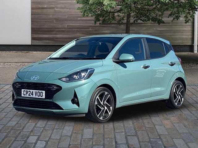 Hyundai I10 1.0 Premium Hatchback 5dr Petrol Auto Euro 6 (s/s) (63 ps) Mirage Green