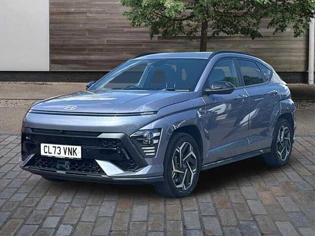 Hyundai KONA 1.6 h-GDi N Line S SUV 5dr Petrol Hybrid DCT Euro 6 (s/s) (141 ps) Meta Blue