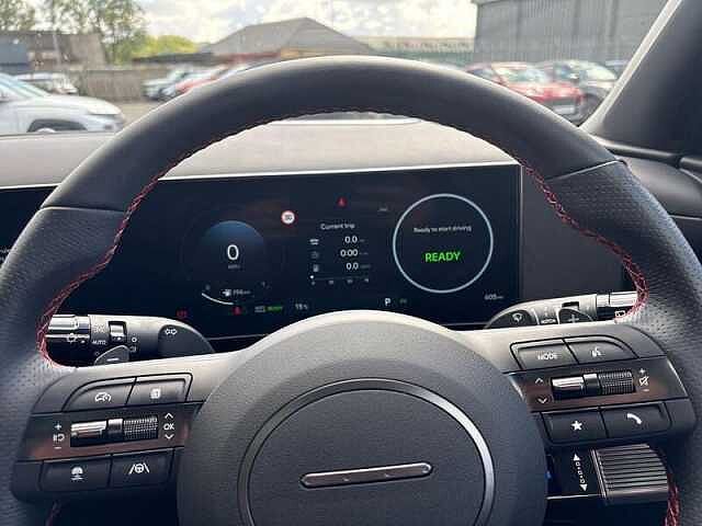 Hyundai TUCSON 1.6 T-GDi N Line S SUV 5dr Petrol Hybrid Auto Euro 6 (s/s) (215 ps) Abyss Black Pearl