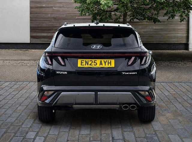Hyundai TUCSON 1.6 T-GDi N Line S SUV 5dr Petrol Manual Euro 6 (s/s) (160 ps) Abyss Black