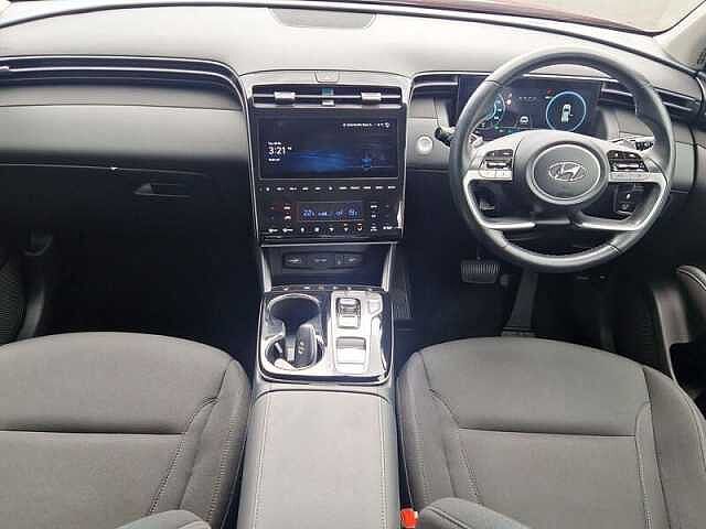 Hyundai TUCSON 1.6 h T-GDi Premium SUV 5dr Petrol Hybrid Auto Euro 6 (s/s) (230 ps) Sunset Red