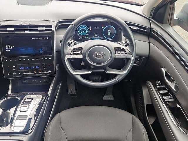Hyundai TUCSON 1.6 h T-GDi Premium SUV 5dr Petrol Hybrid Auto Euro 6 (s/s) (230 ps) Sunset Red