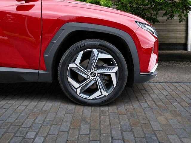 Hyundai TUCSON 1.6 h T-GDi Premium SUV 5dr Petrol Hybrid Auto Euro 6 (s/s) (230 ps) Sunset Red