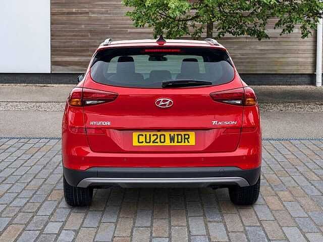 Hyundai TUCSON 1.6 GDi N Line SUV 5dr Petrol Manual Euro 6 (s/s) (132 ps) Engine Red