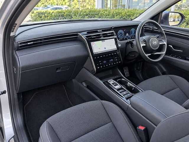 Hyundai TUCSON 1.6 T-GDi MHEV Premium SUV 5dr Petrol Hybrid DCT Euro 6 (s/s) (150 ps) Shimmering Silver