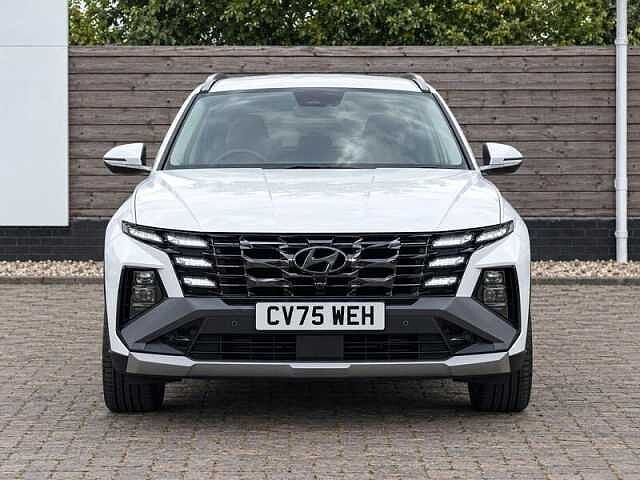 Hyundai TUCSON 1.6 T-GDi Ultimate SUV 5dr Petrol Hybrid Auto Euro 6 (s/s) (215 ps) Serenity White