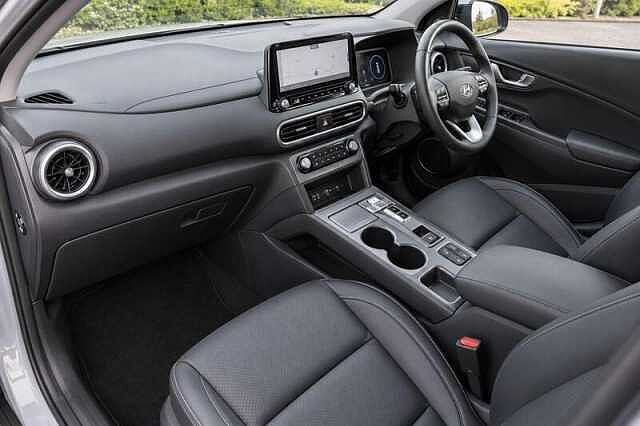 Hyundai KONA 64kWh Ultimate SUV 5dr Electric Auto (10.5kW Charger) (204 ps) Galactic Grey