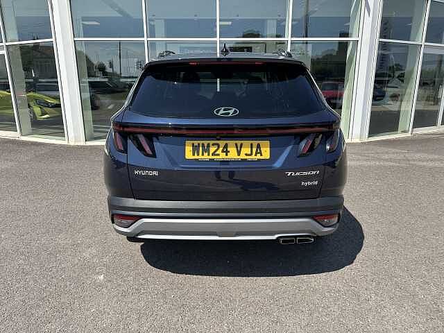 Hyundai TUCSON 1.6T Hybrid Ultimate 5dr Auto Blue
