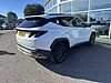 Hyundai TUCSON 1.6T 239 Hybrid Black Line 5dr Auto Atlas White