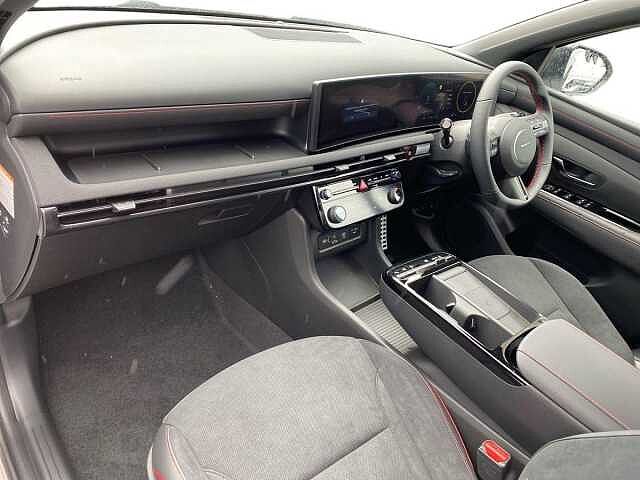 Hyundai TUCSON 1.6T 239 Hybrid N Line 5dr Auto Atlas White