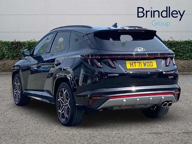 Hyundai TUCSON 1.6 TGDi Hybrid 230 N Line S 5dr 2WD Auto Phantom Black
