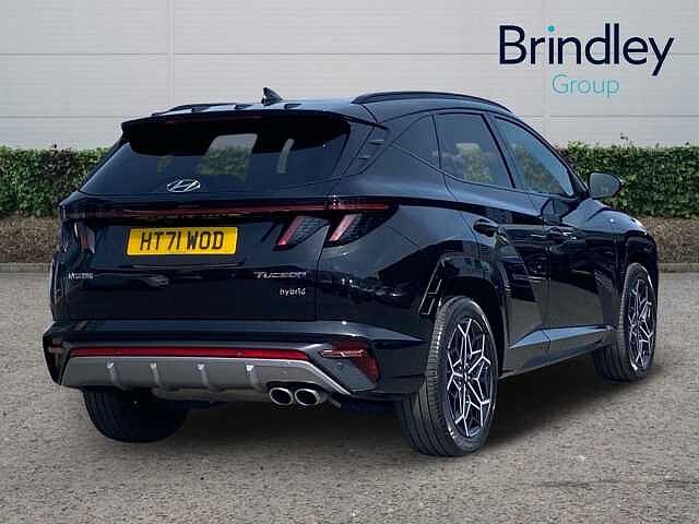 Hyundai TUCSON 1.6 TGDi Hybrid 230 N Line S 5dr 2WD Auto Phantom Black