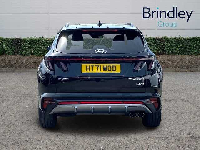 Hyundai TUCSON 1.6 TGDi Hybrid 230 N Line S 5dr 2WD Auto Phantom Black