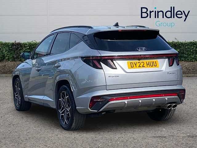 Hyundai TUCSON 1.6 TGDi 48V MHD N Line 5dr 2WD DCT Shimmering Silver