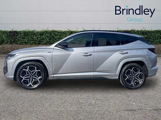 Hyundai TUCSON 1.6 TGDi 48V MHD N Line 5dr 2WD DCT Shimmering Silver
