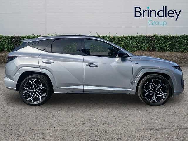Hyundai TUCSON 1.6 TGDi 48V MHD N Line 5dr 2WD DCT Shimmering Silver