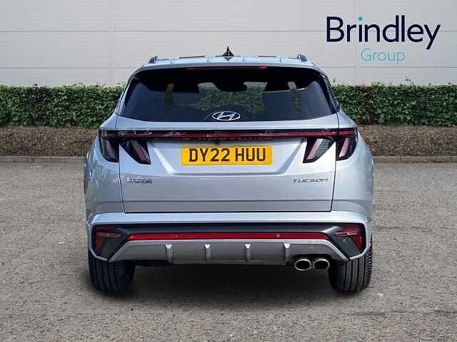 Hyundai TUCSON 1.6 TGDi 48V MHD N Line 5dr 2WD DCT Shimmering Silver