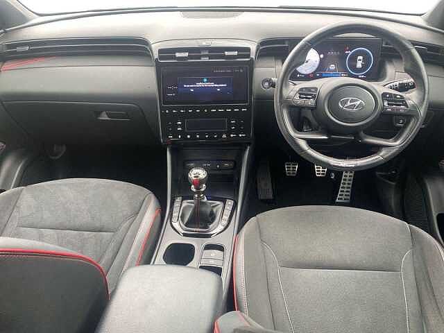 Hyundai TUCSON 1.6 TGDi N Line S 5dr 2WD Polar White