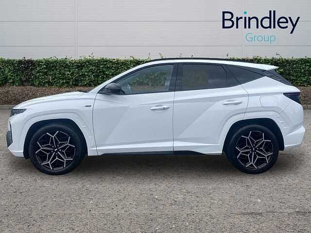 Hyundai TUCSON 1.6 TGDi N Line S 5dr 2WD Polar White